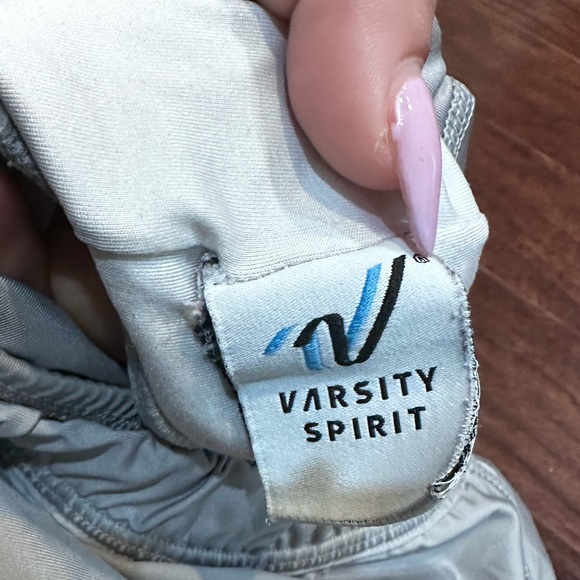 Varsity Spirit Gray Sports Bra Size Medium - Picture 3 of 3